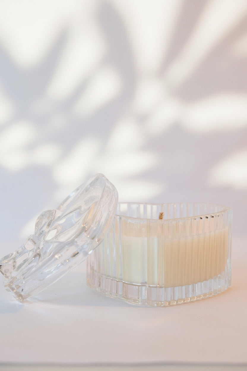 Heart in Bloom (Flora Heart Candle)