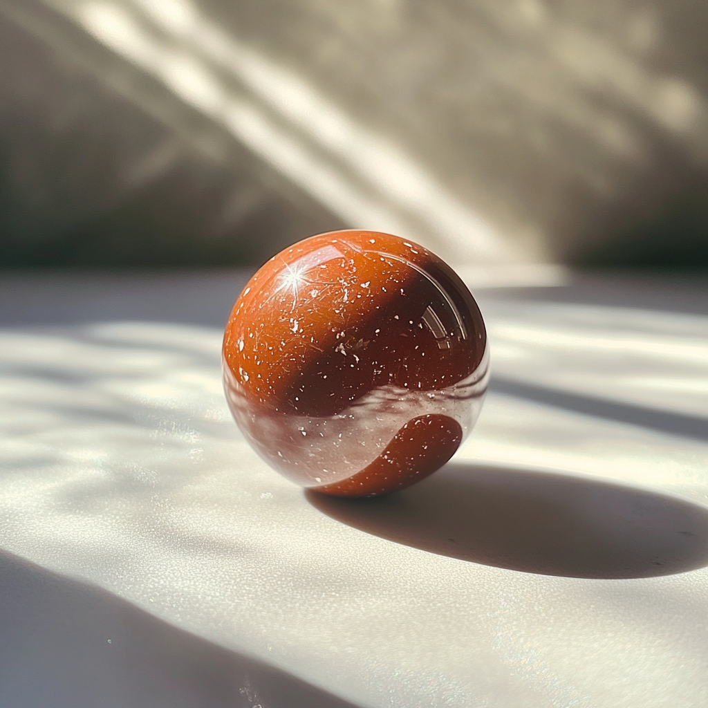 Red Jasper Sphere