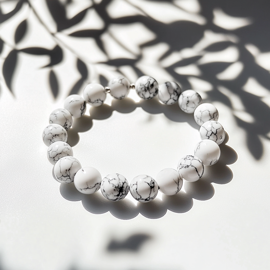 White Howlite Bracelet