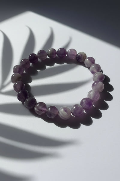 Chevron Amethyst Bracelet