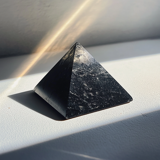 Black Tourmaline Pyramid