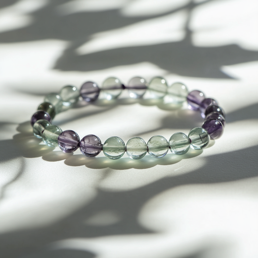 Clear Fluorite Bracelet