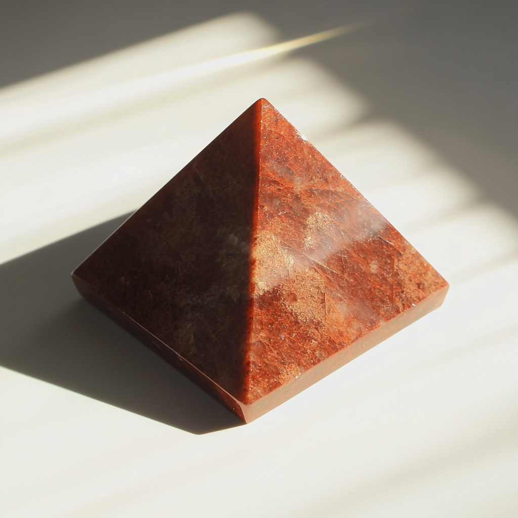 Red Jasper Pyramid