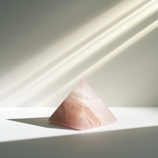 Rose Quartz Pyramid