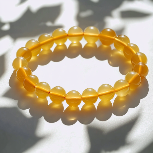 Yellow Agate Bracelet